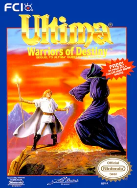 Ultima - Warriors of Destiny (USA) box cover front